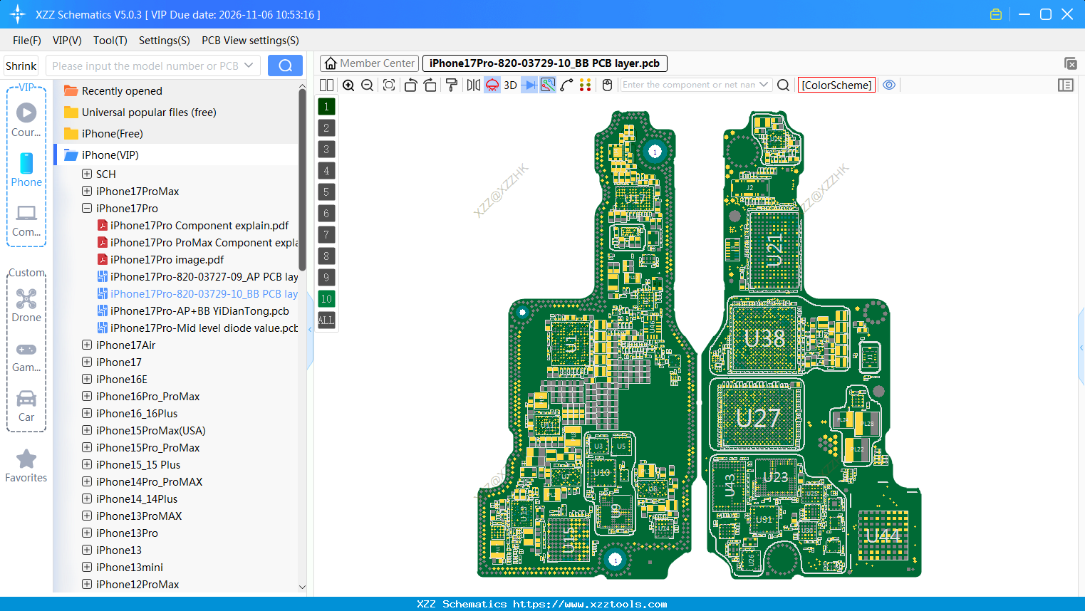 IPhone17Pro-820-03729-10_BB PCB Layer